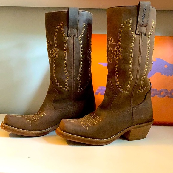 Rocket Dog Studded Cowboy Boots 